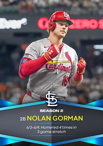Nolan Gorman 90 Season Awards