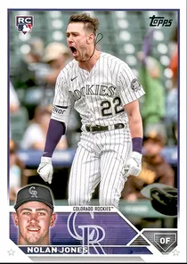 Nolan Jones 87 Rookie