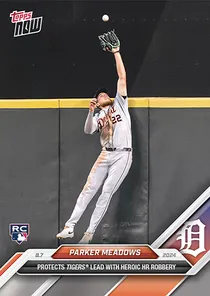 Parker Meadows, 98 Topps Now - MLB the Show 24