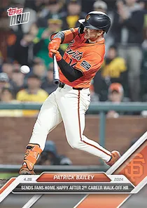 Patrick Bailey, 93 Topps Now - MLB the Show 24
