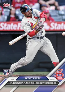 Pedro Pages 96 Topps Now