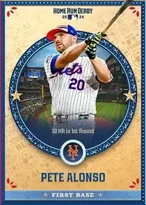 Pete Alonso, 95 2024 Home Run Derby - MLB the Show 24