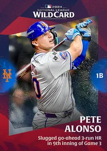 Pete Alonso 99 2024 Postseason