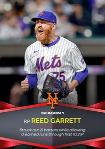 Reed Garrett 96 Season Awards