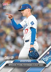 River Ryan 98 Topps Now