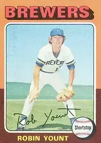 Robin Yount 72 Rookie