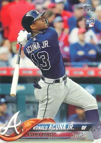 Ronald Acuna Jr. 89 Rookie