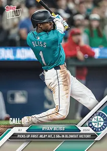 Ryan Bliss 86 Topps Now