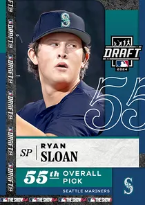 Ryan Sloan, 95 2024 Draft - MLB the Show 24