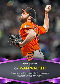 Ryan Walker 97 Season Awards