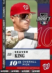 Seaver King, 95 2024 Draft - MLB the Show 24