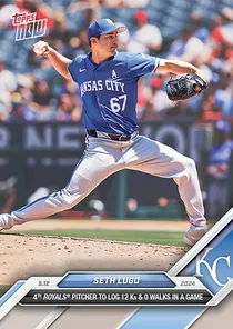 Seth Lugo, 97 Topps Now - MLB the Show 24