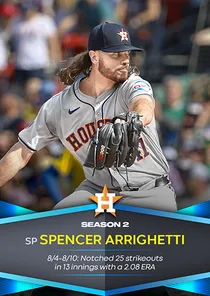 Spencer Arrighetti, 99 Season Awards - MLB the Show 24