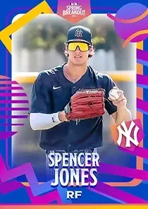 Spencer Jones, 87 Spring Breakout - MLB the Show 24