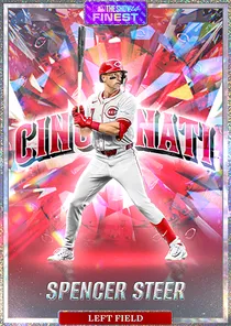 Spencer Steer, 99 2024 Finest - MLB the Show 24