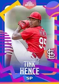 Tink Hence, 90 Spring Breakout - MLB the Show 24