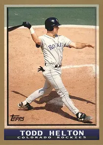 Todd Helton 87 Rookie