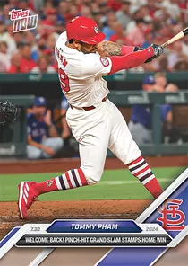 Tommy Pham 98 Topps Now