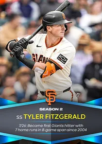 Tyler Fitzgerald, 99 Season Awards - MLB the Show 24