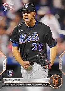 Tylor Megill, 87 Topps Now - MLB the Show 24