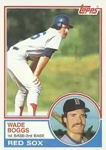 Wade Boggs 84 Rookie