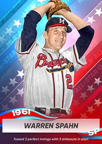 Warren Spahn, 91 All-Star Game - MLB the Show 24