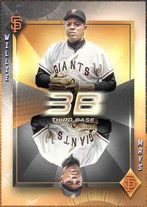 Willie Mays 95 Out of Position