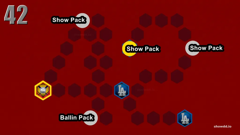 MLB The Show 25 42 Conquest Map