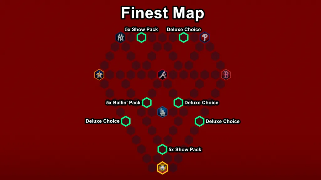 MLB The Show 25 Finest Conquest Map