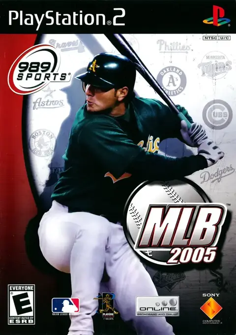 MLB 2005 Cover - Eric Chavez