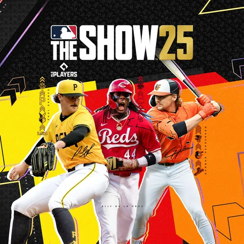 MLB The Show 25 Cover - Paul Skenes, Elly De La Cruz, Gunnar Henderson